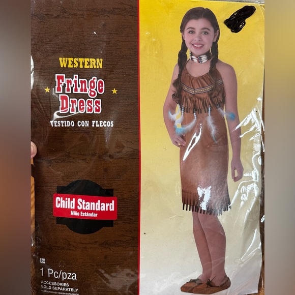 Pettorale western con decorazioni astratte